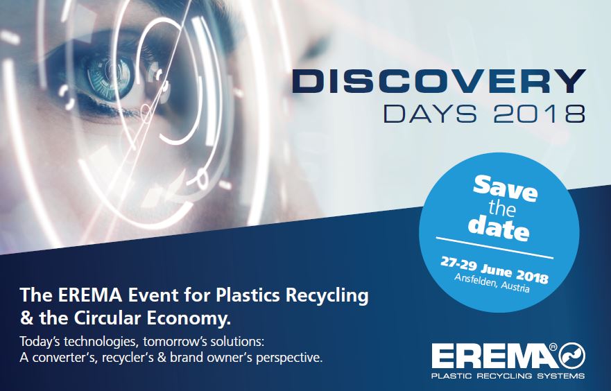 THE CIRCULAR ECONOMY in Action – Discovery Days @ EREMA in Austria - Explore Plastic Recycling Technologies