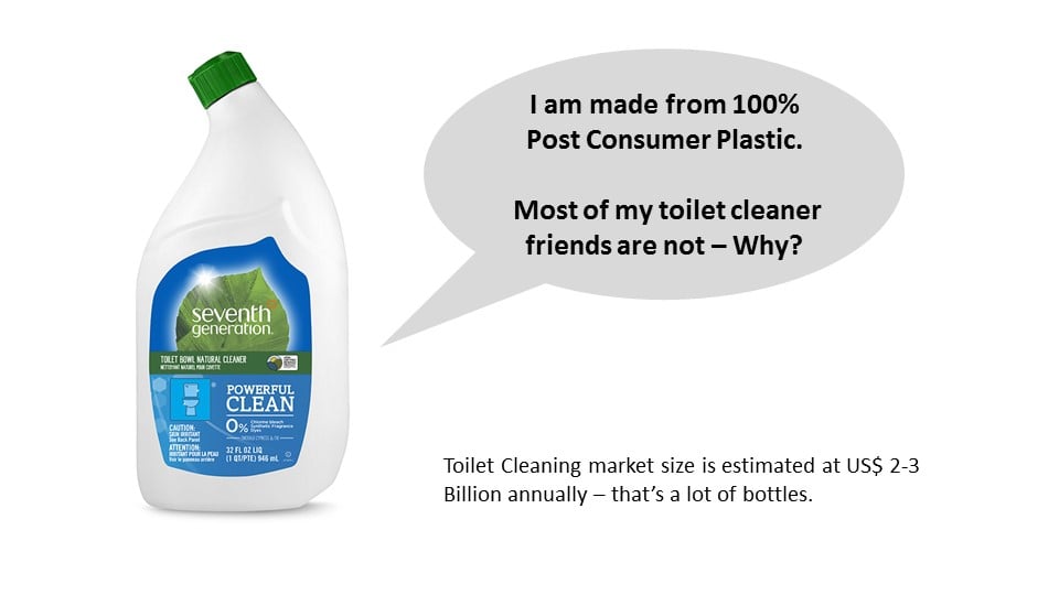 Great Consumer Products made from Post-Consumer Plastic - household cleaner Bottles - PART 4 OF 4